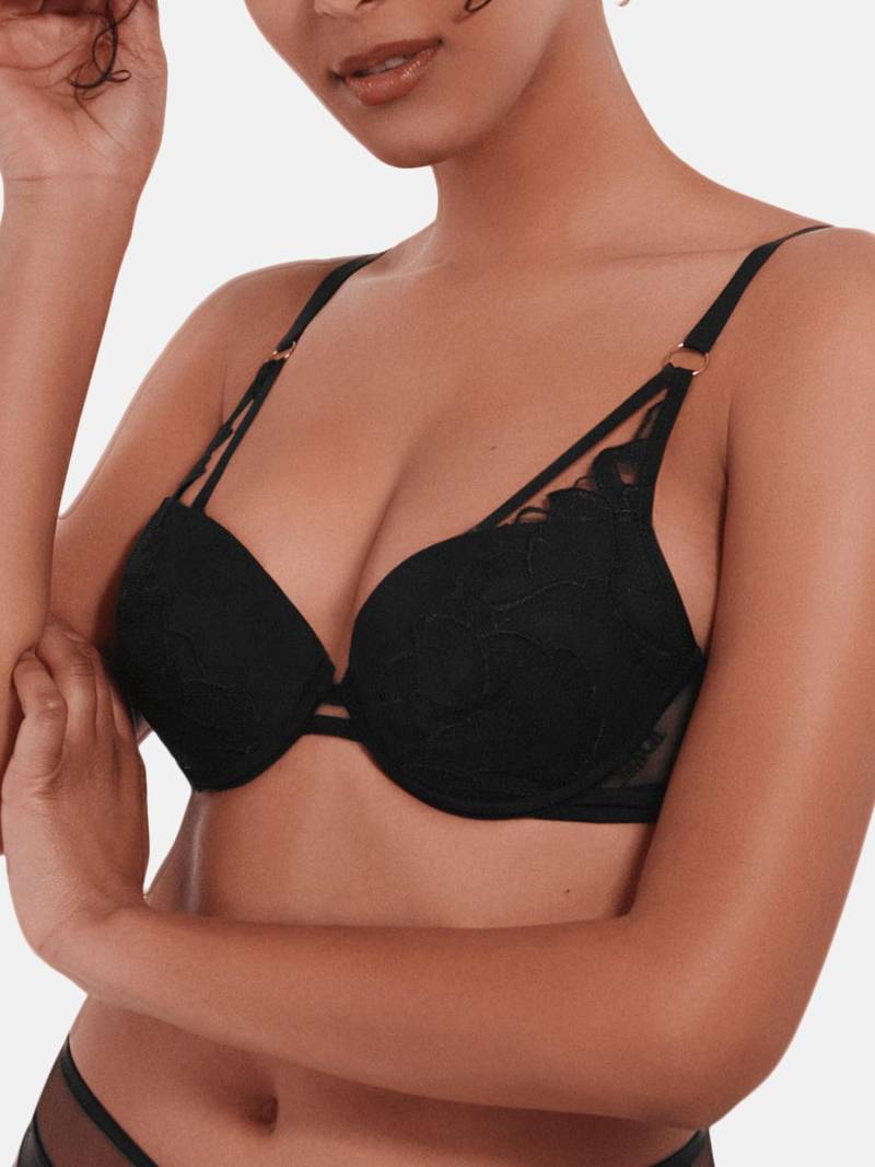 Push-up-bh Sapphire Damen Schwarz D/80 von Lisca