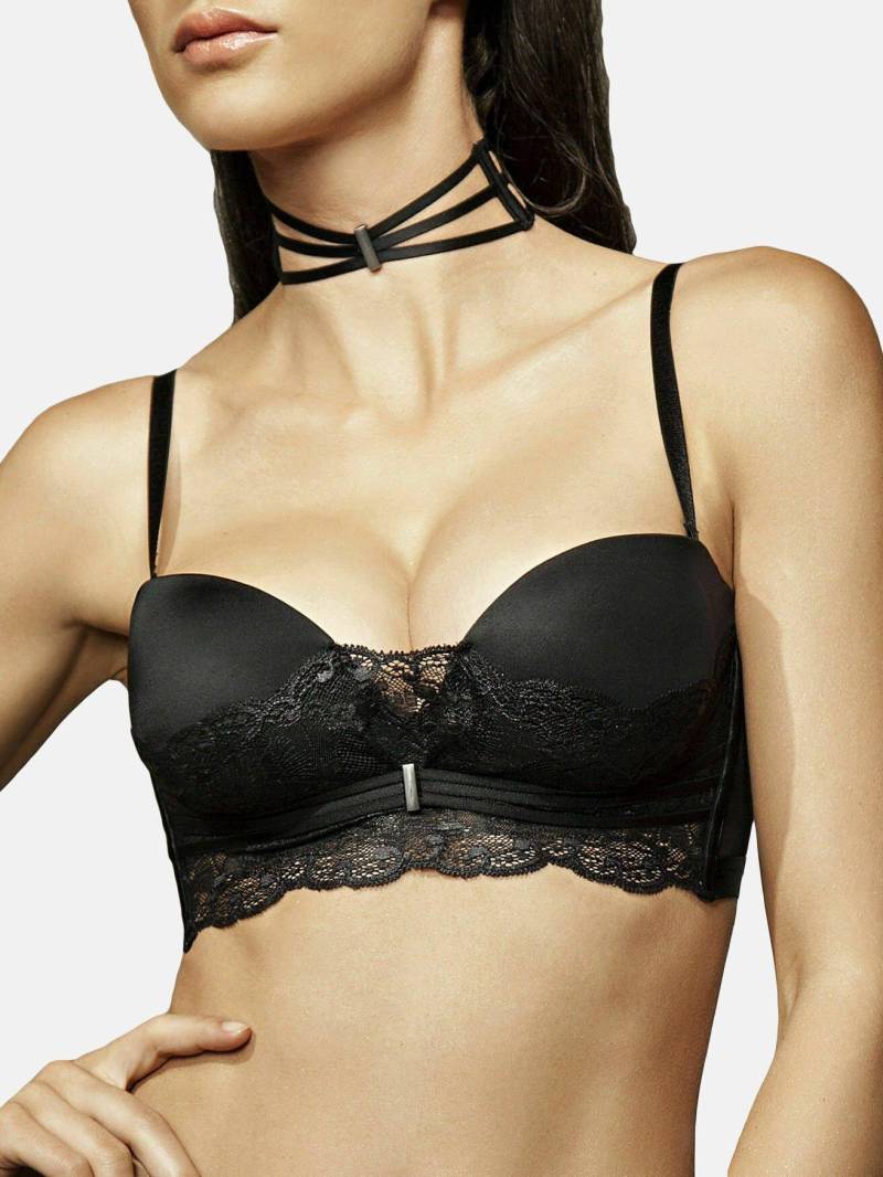 Bustier Mit Vorgeformten Onyx Damen Schwarz D/85 von Lisca