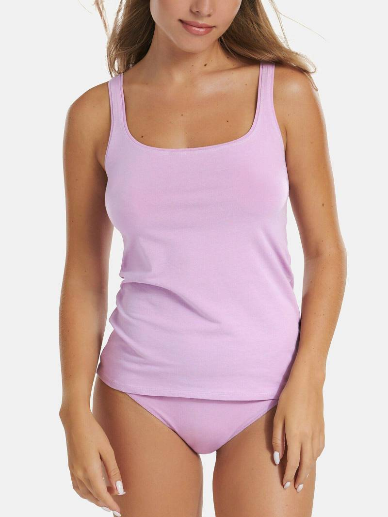 Tanktop Happyday Damen Altrosa L von Lisca