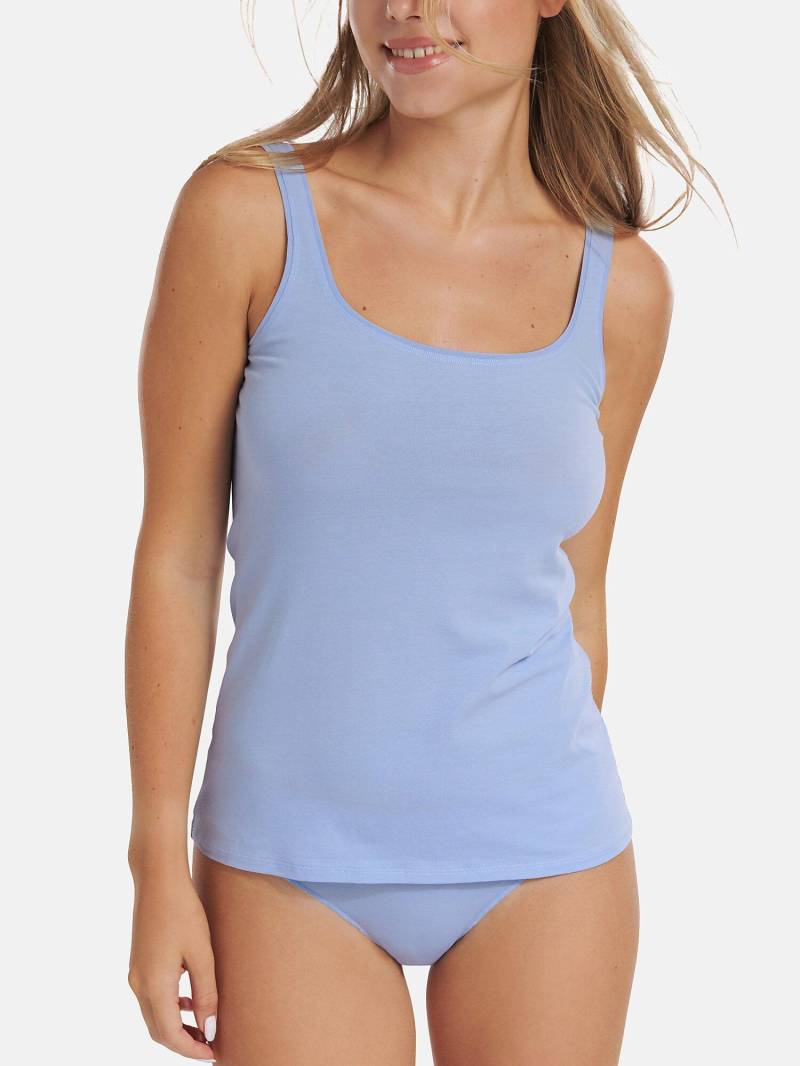 Tanktop Happyday Damen Blau M von Lisca