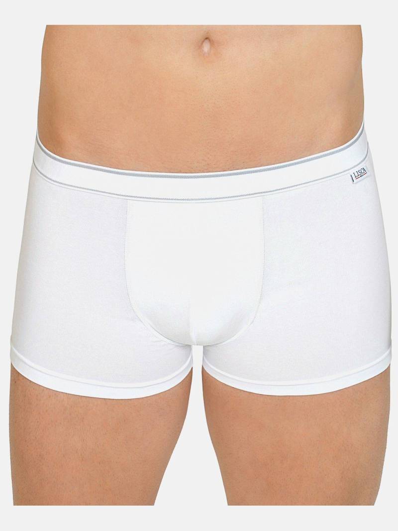 Boxer Apolon Herren Weiss S von Lisca