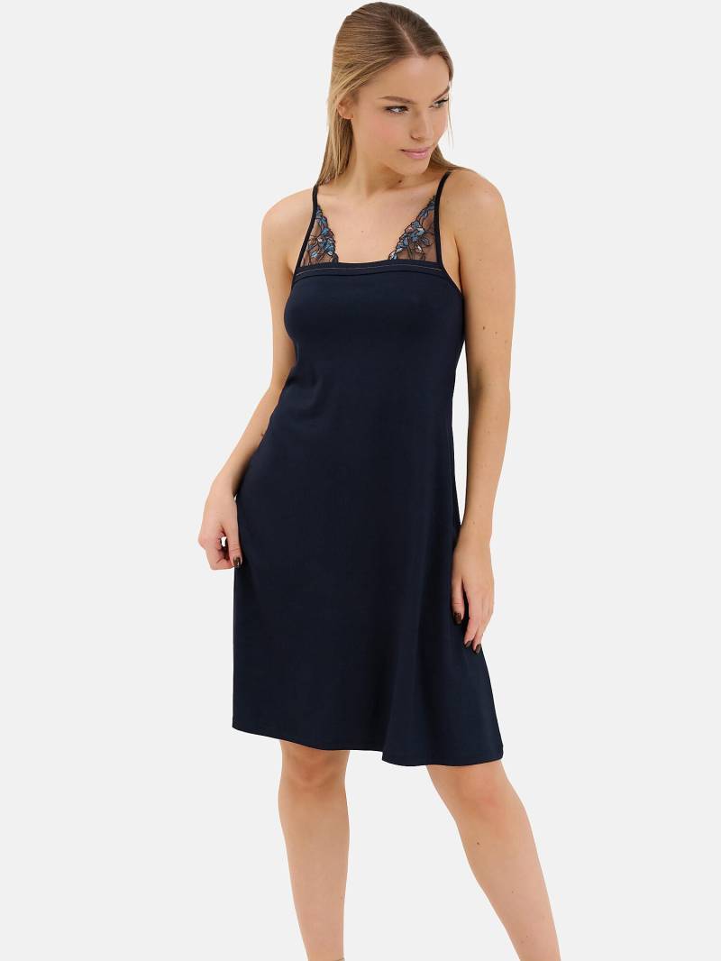 Negligé Mirabelle Damen Blau XL von Lisca