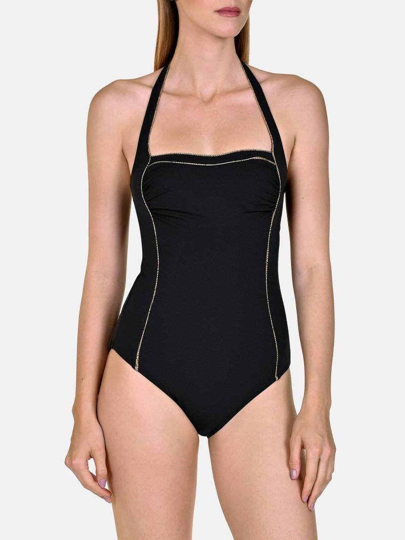 1-teiliger Badeanzug Rückenfrei Ohne Bügel Shapewear Ancona Damen Schwarz B/38 von Lisca