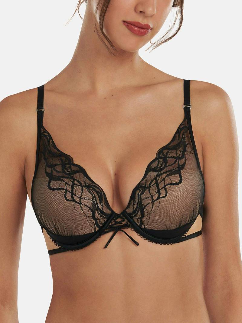 Push-up-bh Mit Mehreren Positionen Dione Damen Schwarz B/70 von Lisca