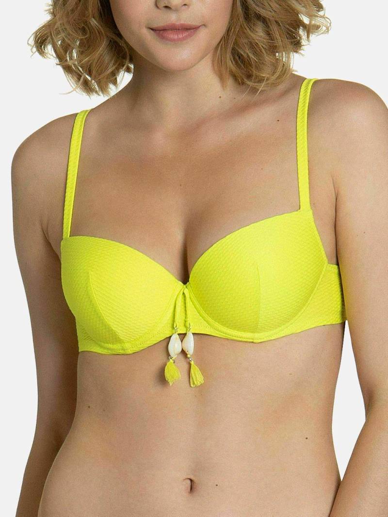 Bikini-oberteil Vorgeformt Ibiza Damen Gelbgold E/38 von Lisca