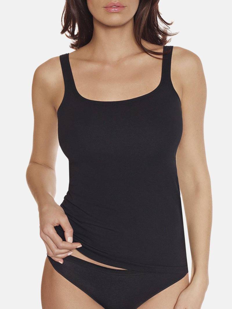 Tanktop Happy Day Damen Schwarz XL von Lisca