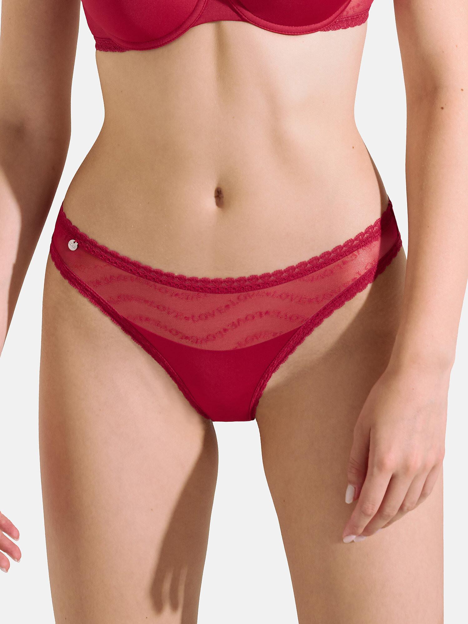 Slip Honey Damen Rot Bunt 36 von Lisca