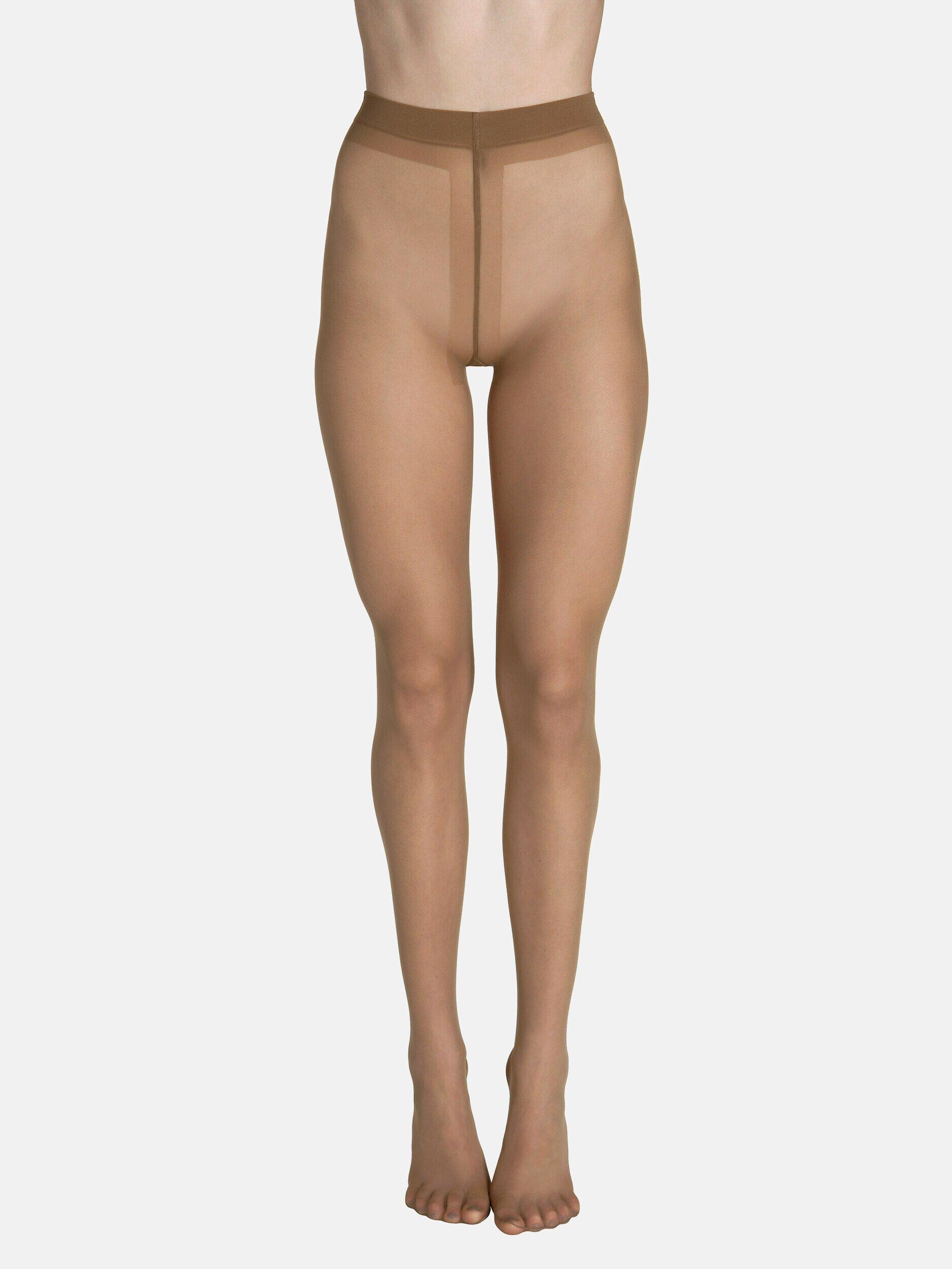 Strumpfhose 20 Den Transparent Selection Damen Light Beige M von Lisca