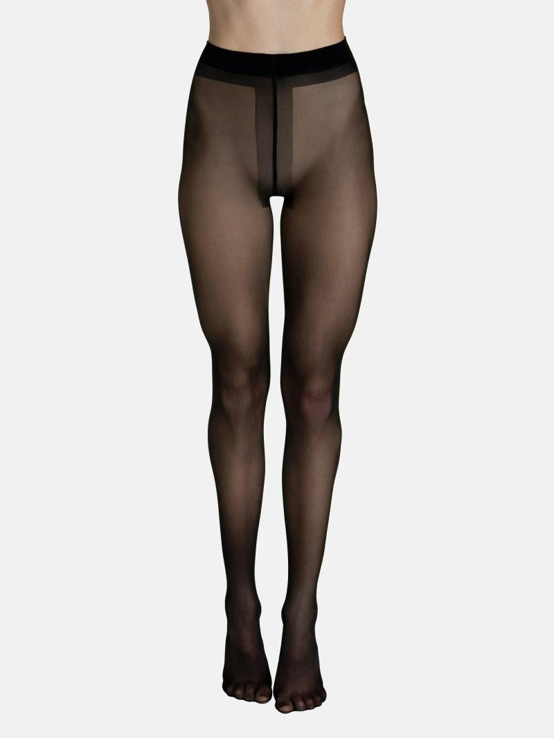 Strumpfhose 20 Den Transparent Selection Damen Schwarz L von Lisca