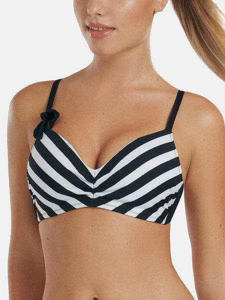 Vorgeformtes Bikini-top Ohne Bügel Rhodes Unisex Schwarz C/40 von Lisca