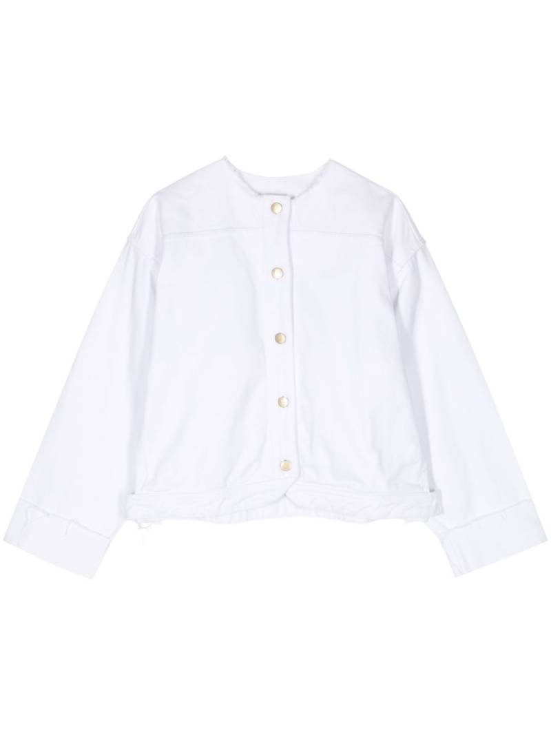 Litkovskaya single-breasted denim jacket - White von Litkovskaya