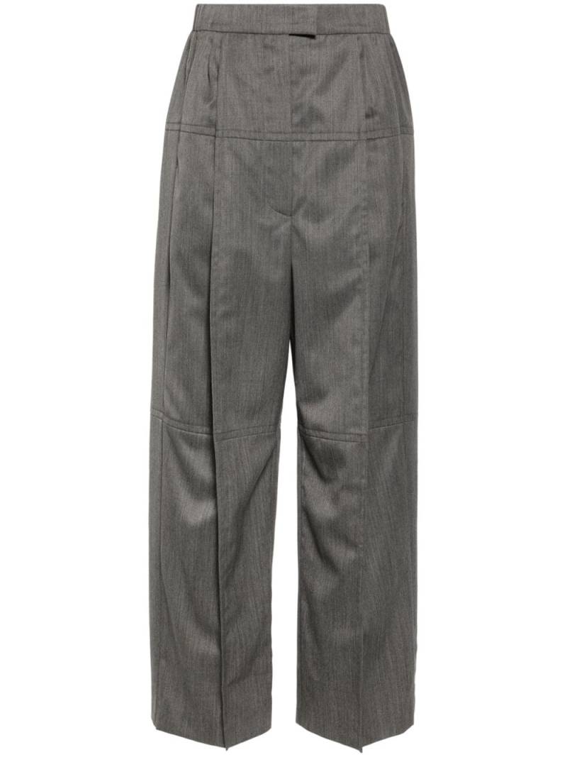 Litkovskaya wide-leg trousers - Grey von Litkovskaya