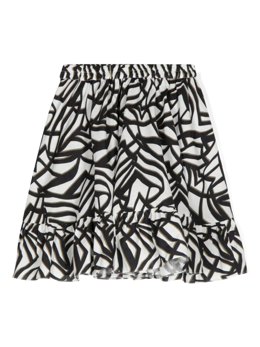 Little Bambah geometric skirt - White von Little Bambah