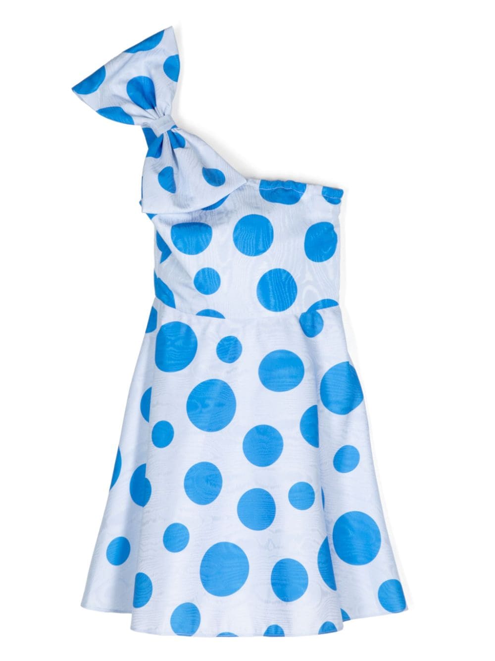 Little Bambah polka-dot-print bow dress - Blue von Little Bambah