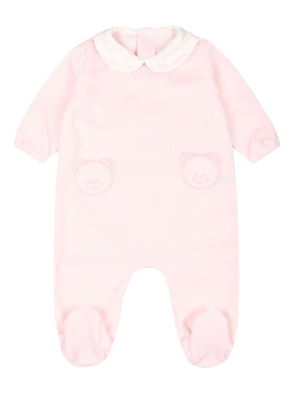 Little Bear bear-motif romper - Pink von Little Bear