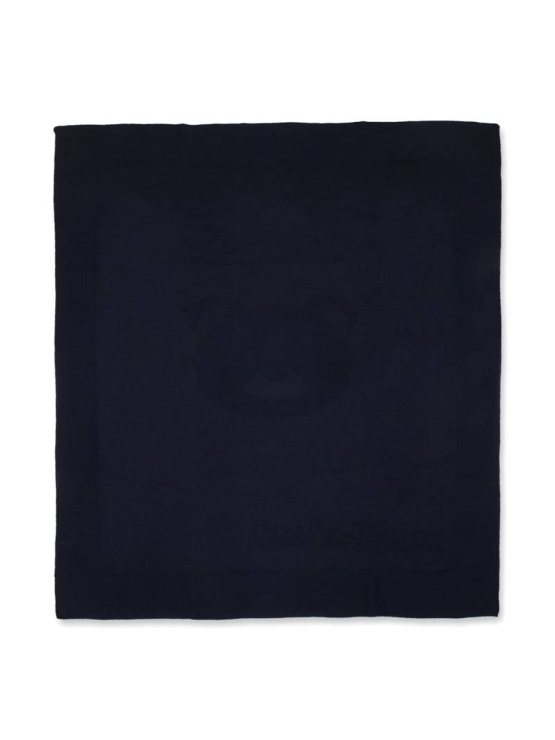 Little Bear wool blanket - Blue von Little Bear