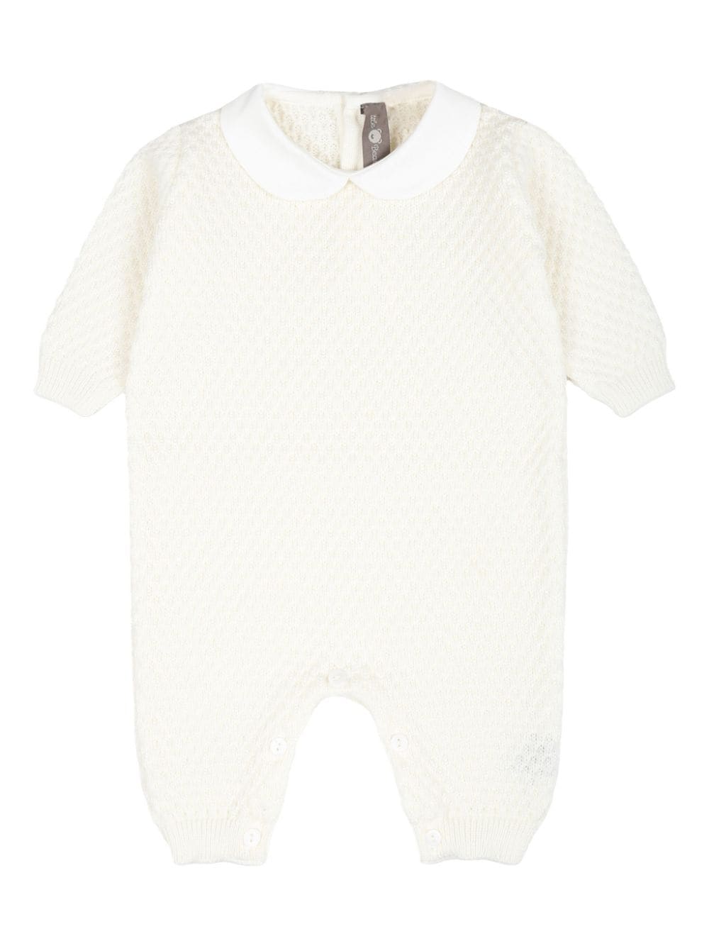 Little Bear wool romper - White von Little Bear