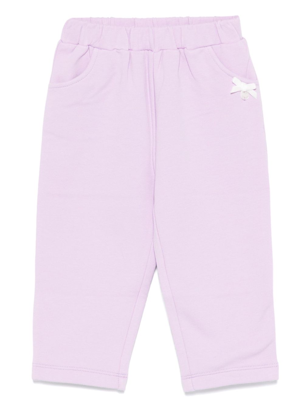 Liu Jo Kids bow-detail sweatpants - Purple von Liu Jo Kids