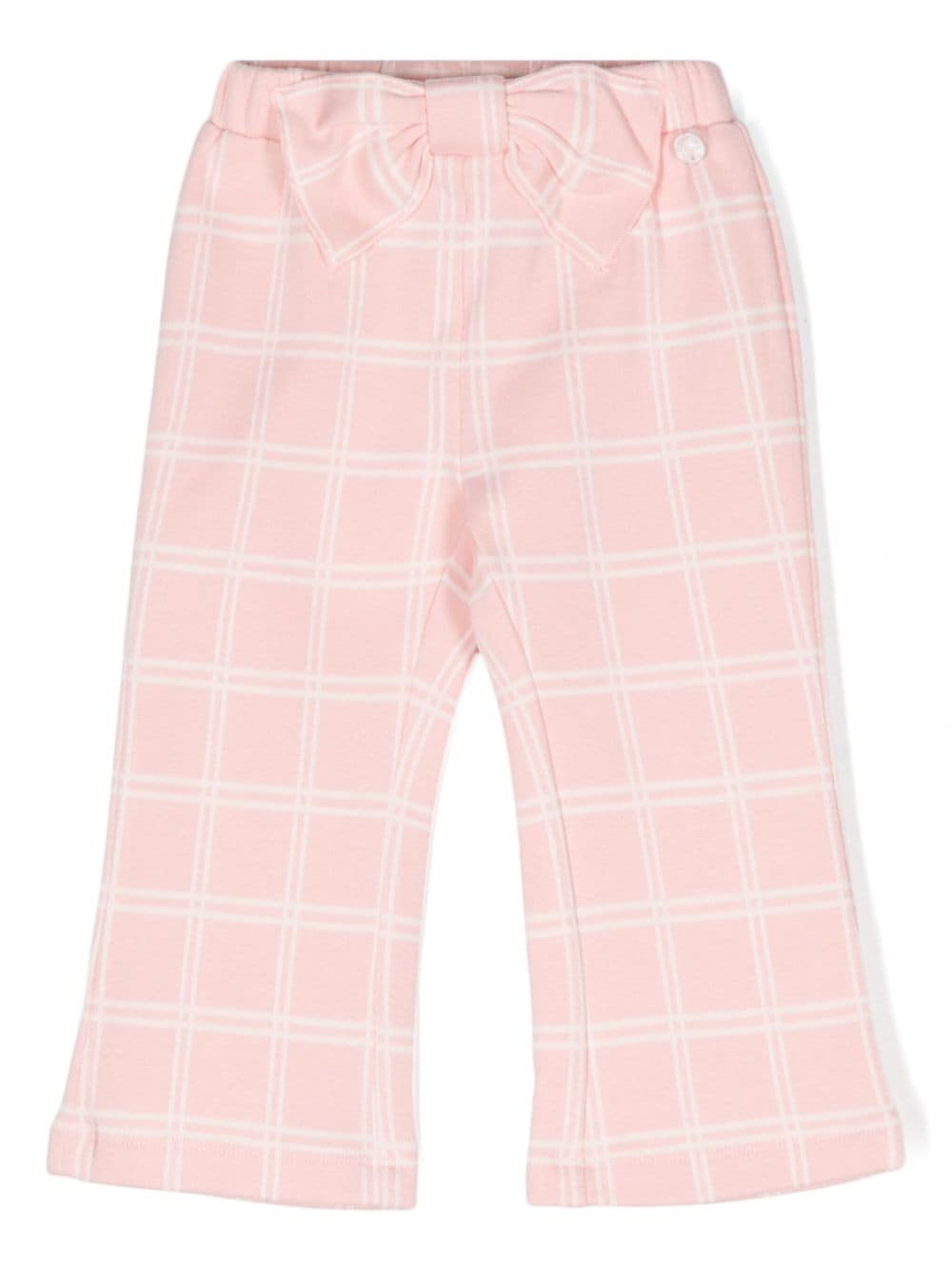 Liu Jo Kids checked trousers - Pink von Liu Jo Kids