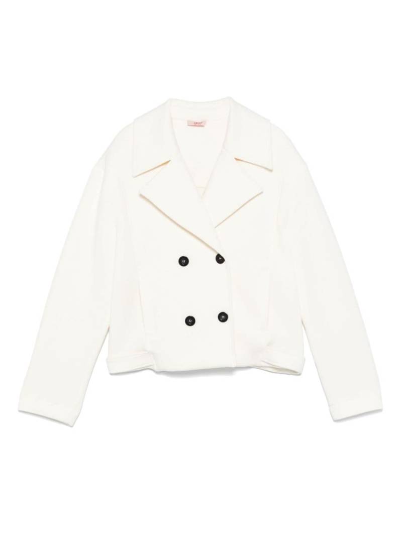 Liu Jo Kids double-breasted blazer - White von Liu Jo Kids