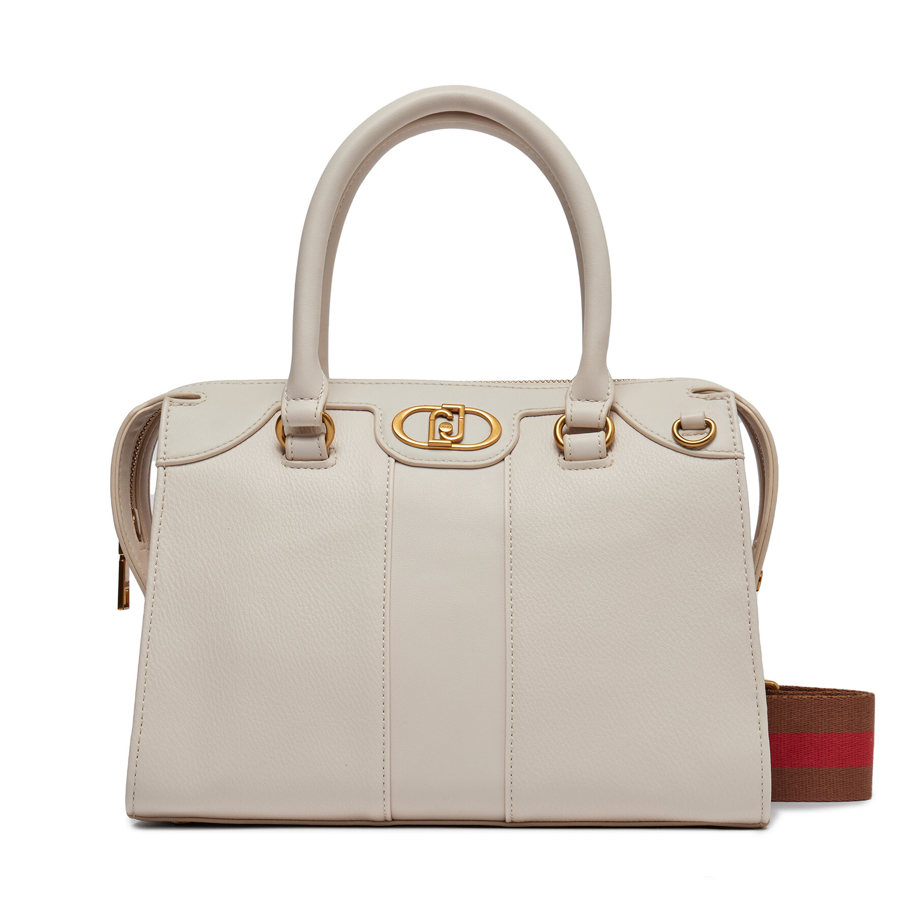 Handtasche Liu Jo Ecs M Satchel AA4025 E0031 Écru von Liu Jo