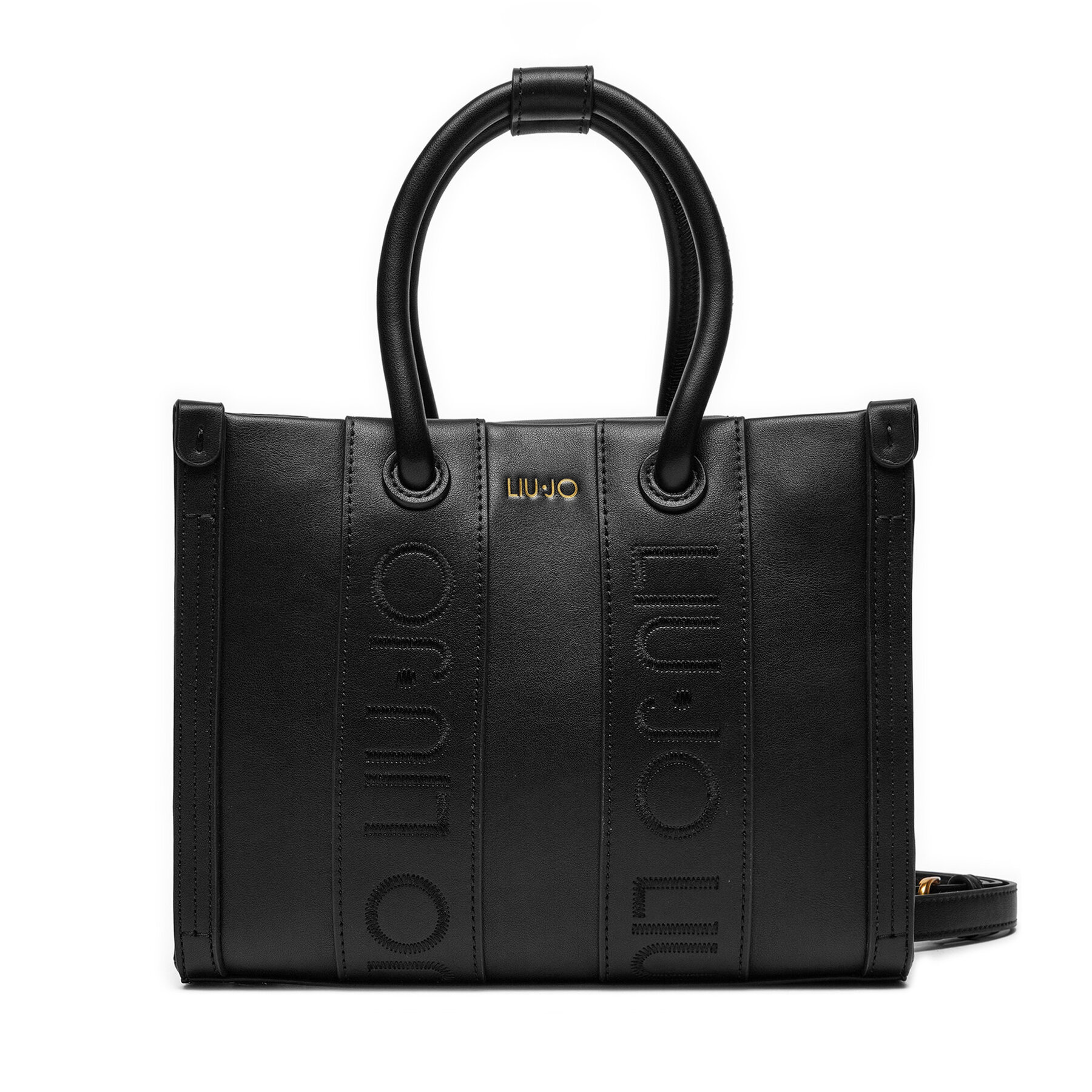 Handtasche Liu Jo Ecs M Tote AA4099 E0003 Schwarz von Liu Jo