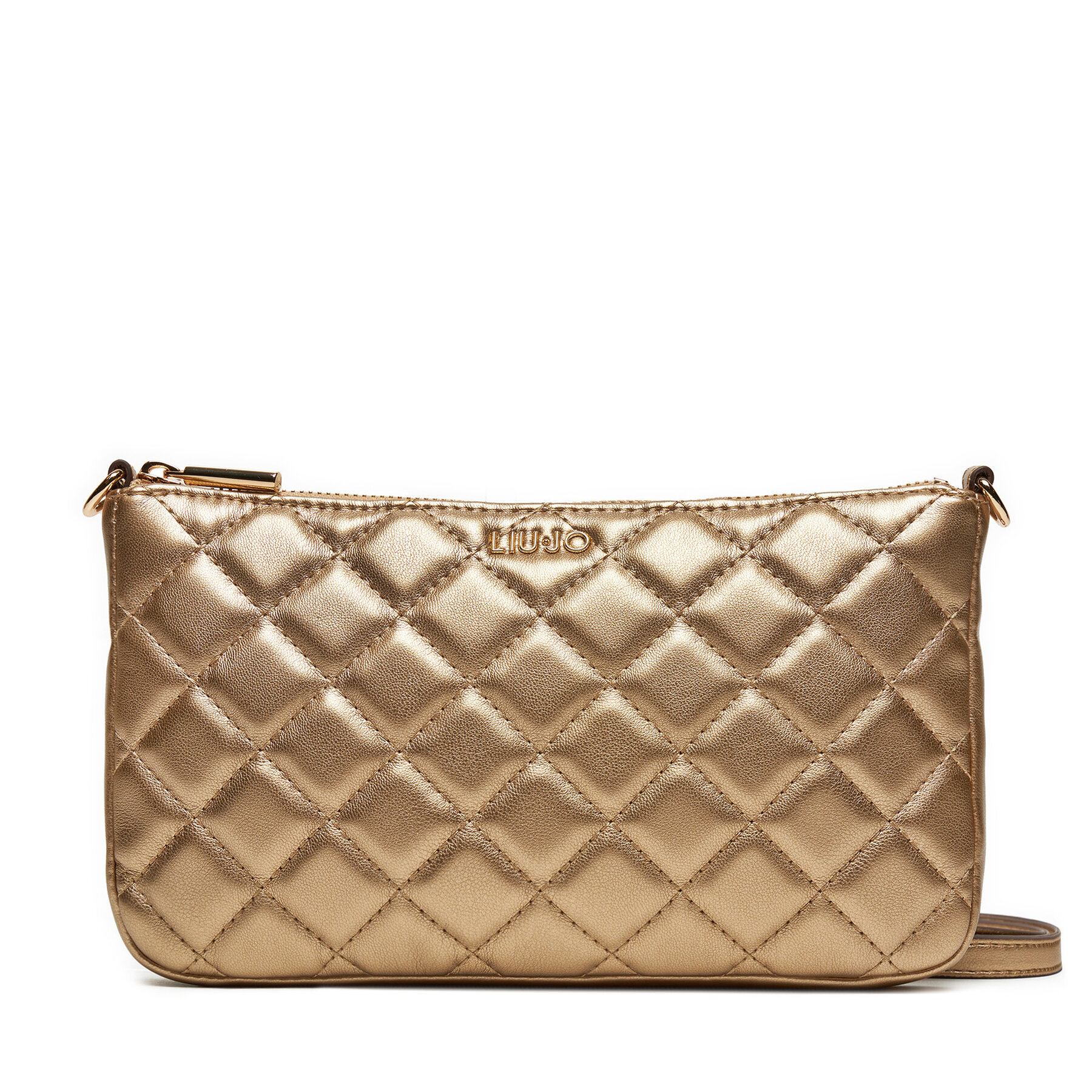 Handtasche Liu Jo Ecs Minibag AF4009 E0002 Goldfarben Handtasche Liu Jo Ecs Minibag AF4009 E0002 Goldfarben von Liu Jo