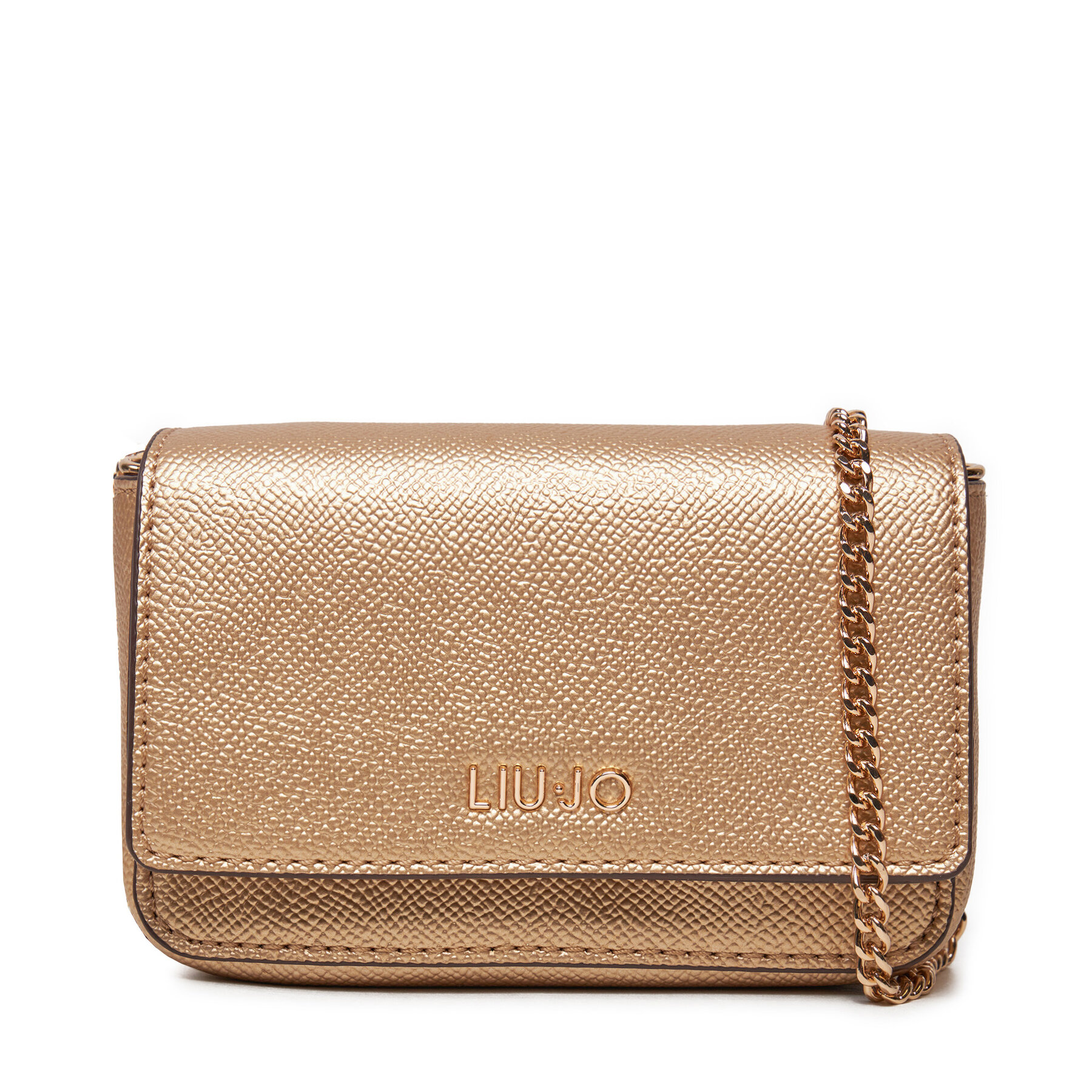 Handtasche Liu Jo Ecs S Crossbody AF4278 E0087 Goldfarben Handtasche Liu Jo Ecs S Crossbody AF4278 E0087 Goldfarben von Liu Jo
