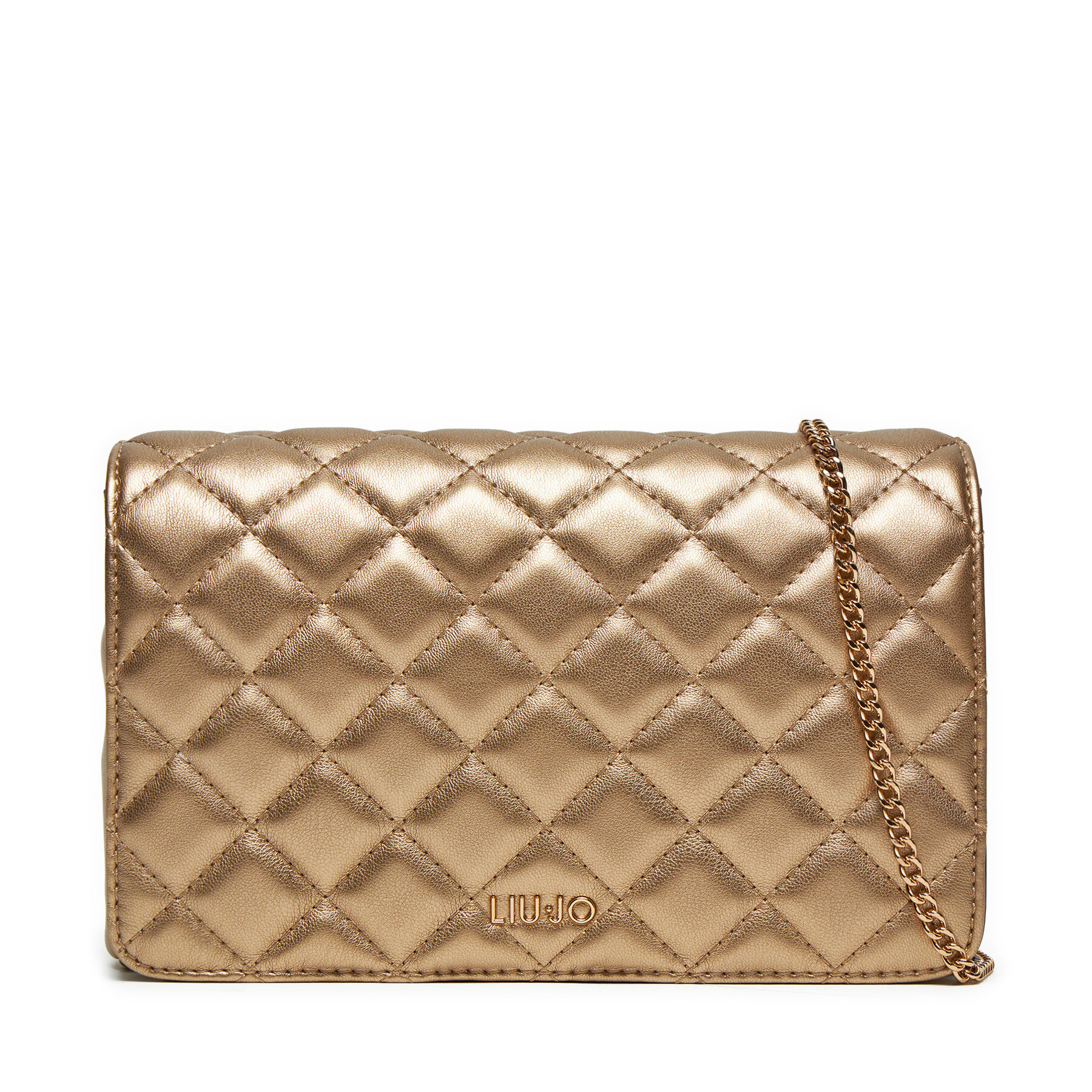 Handtasche Liu Jo Ecs Xs Crossbody AF4104 E0002 Goldfarben Handtasche Liu Jo Ecs Xs Crossbody AF4104 E0002 Goldfarben von Liu Jo