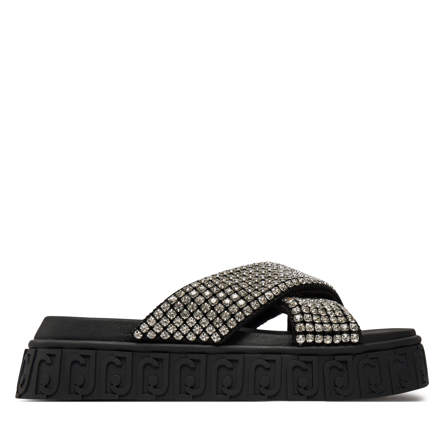 Pantoletten Liu Jo Lovely Sandal 02 BA4133 TX421 Schwarz von Liu Jo