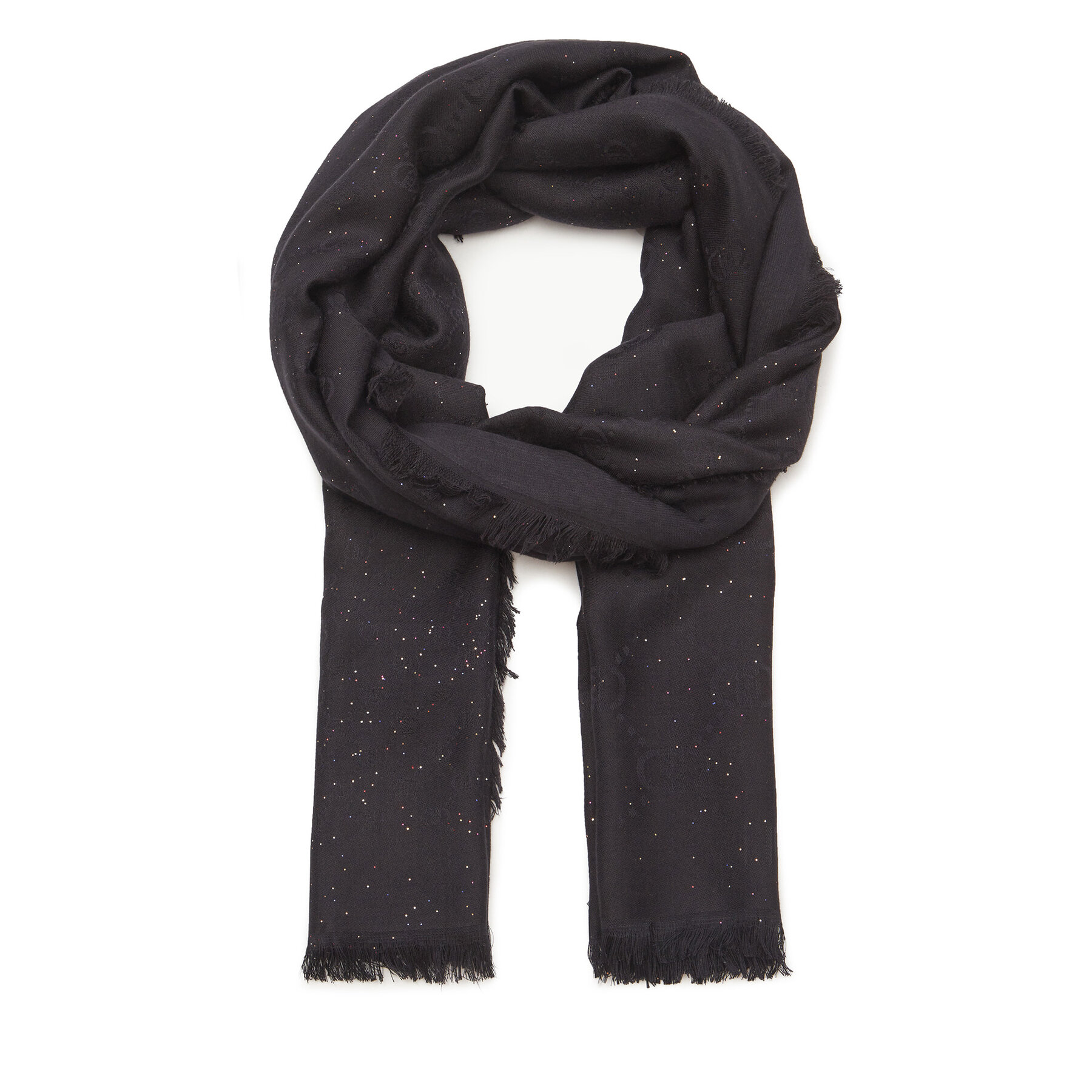 Schal Liu Jo Stola Jacquard Mon 2F4001 T0300 Schwarz Schal Liu Jo Stola Jacquard Mon 2F4001 T0300 Schwarz von Liu Jo