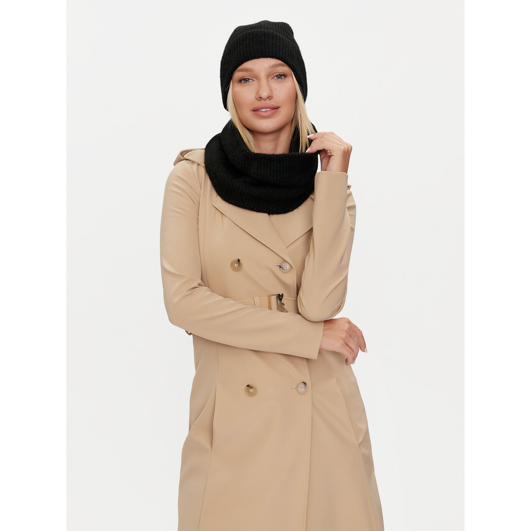 Set Schal und Mütze Liu Jo 2F4030 M0300 Schwarz Set Schal und Mütze Liu Jo 2F4030 M0300 Schwarz von Liu Jo