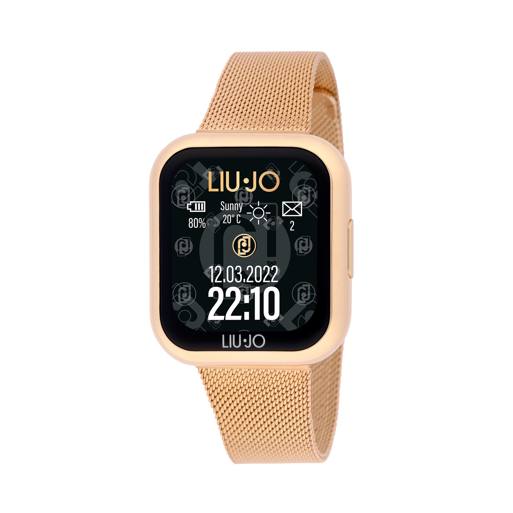Smartwatch Liu Jo Voice Mini SWLJ150 Goldfarben Smartwatch Liu Jo Voice Mini SWLJ150 Goldfarben von Liu Jo