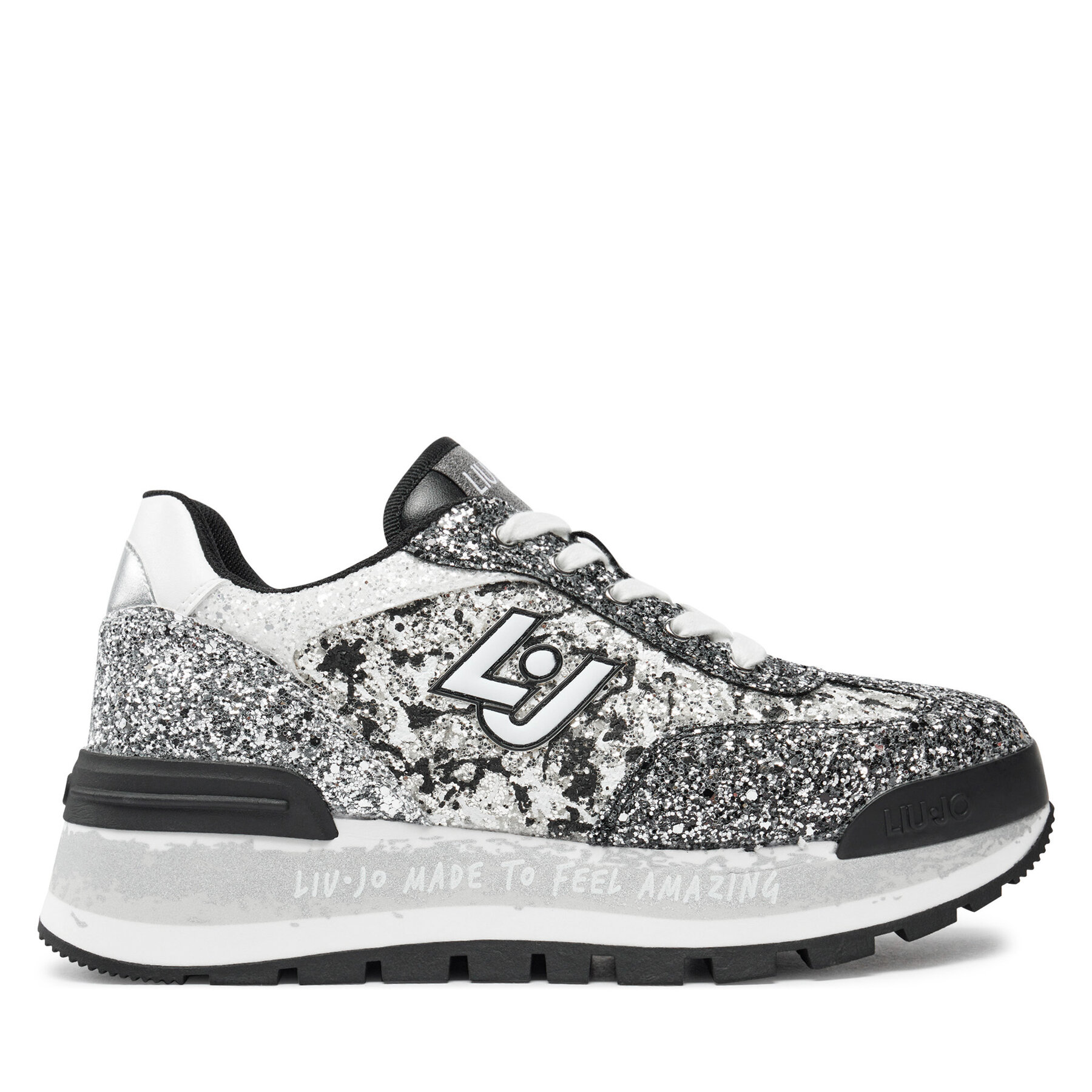 Sneakers Liu Jo Amazing 26 BF4047 TX007 Silberfarben Sneakers Liu Jo Amazing 26 BF4047 TX007 Silberfarben von Liu Jo