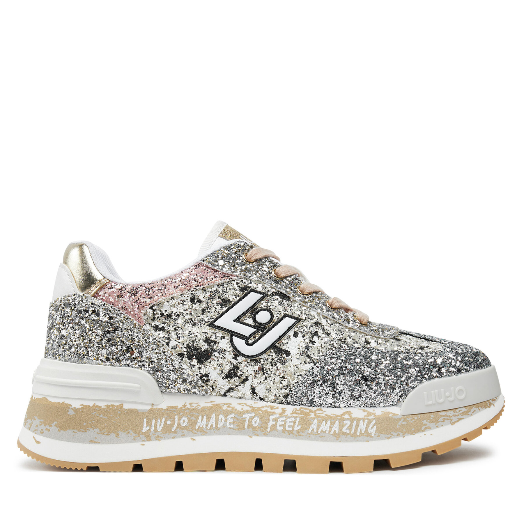 Sneakers Liu Jo Amazing 26 BF4047 TX007 Silberfarben Sneakers Liu Jo Amazing 26 BF4047 TX007 Silberfarben von Liu Jo