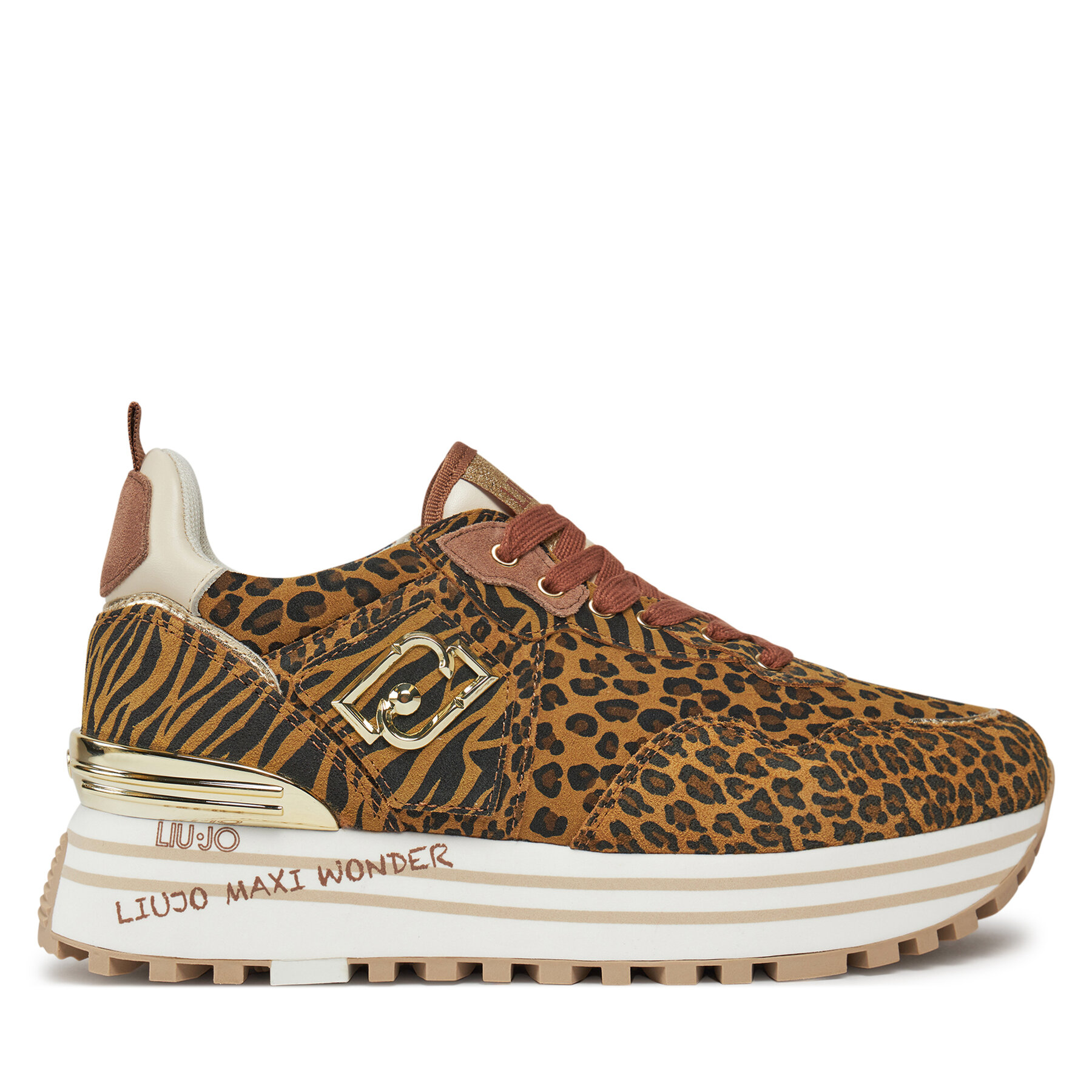 Sneakers Liu Jo Maxi Wonder 01 BA4047 PX195 Braun Sneakers Liu Jo Maxi Wonder 01 BA4047 PX195 Braun von Liu Jo