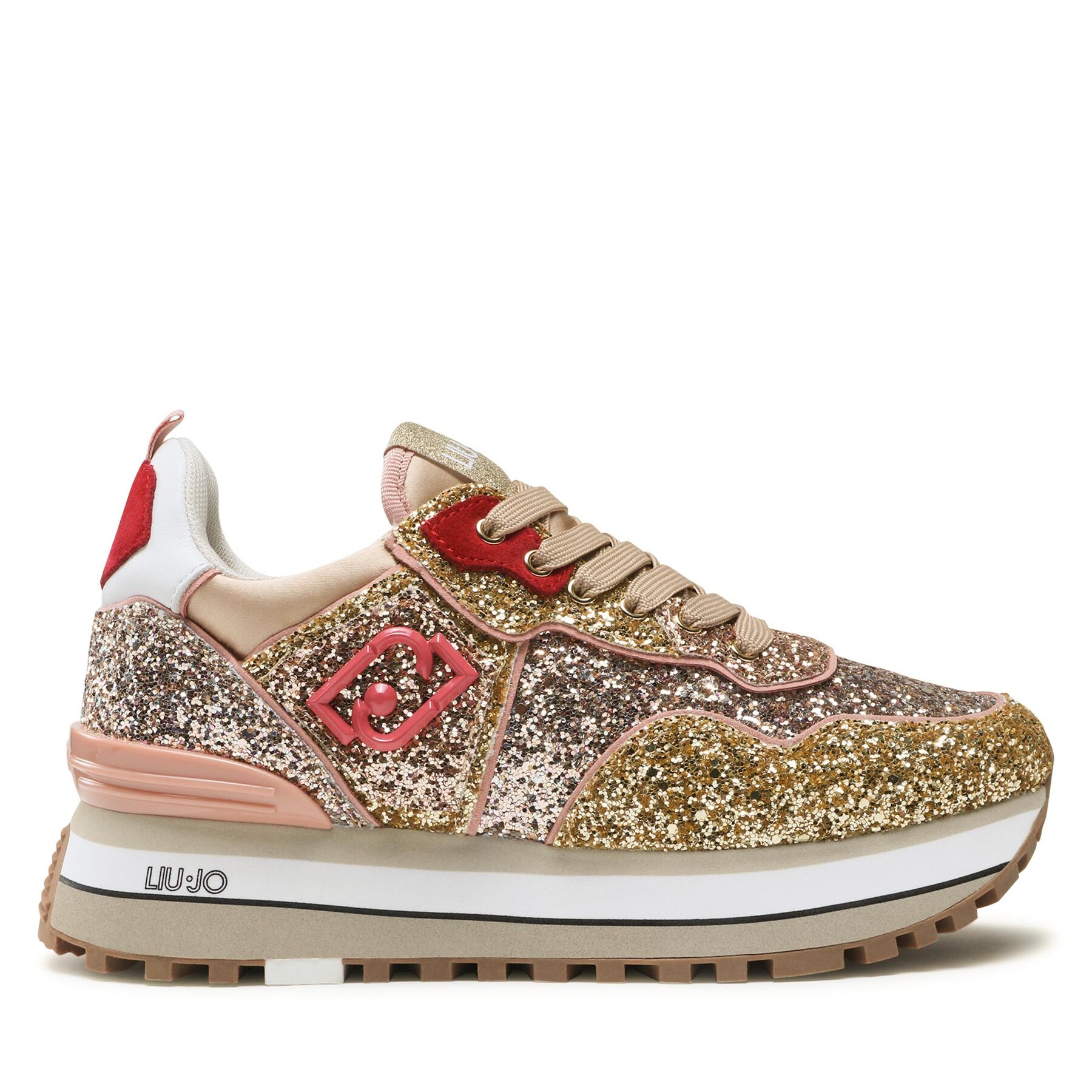 Sneakers Liu Jo Maxi Wonder 24 BF3013 TX007 Goldfarben Sneakers Liu Jo Maxi Wonder 24 BF3013 TX007 Goldfarben von Liu Jo