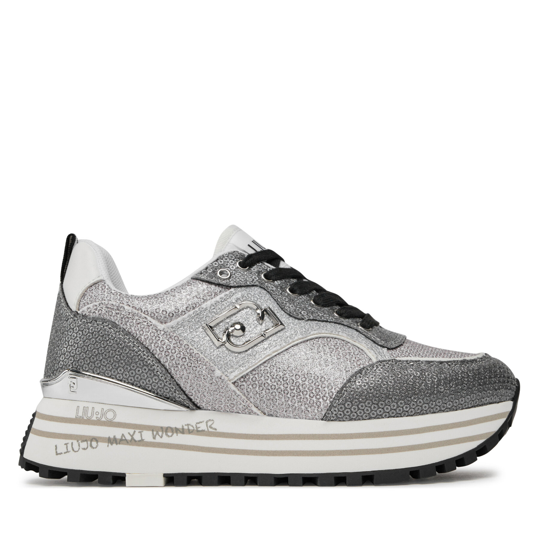 Sneakers Liu Jo Maxi Wonder 73 BA4059 TX055 Silberfarben Sneakers Liu Jo Maxi Wonder 73 BA4059 TX055 Silberfarben von Liu Jo