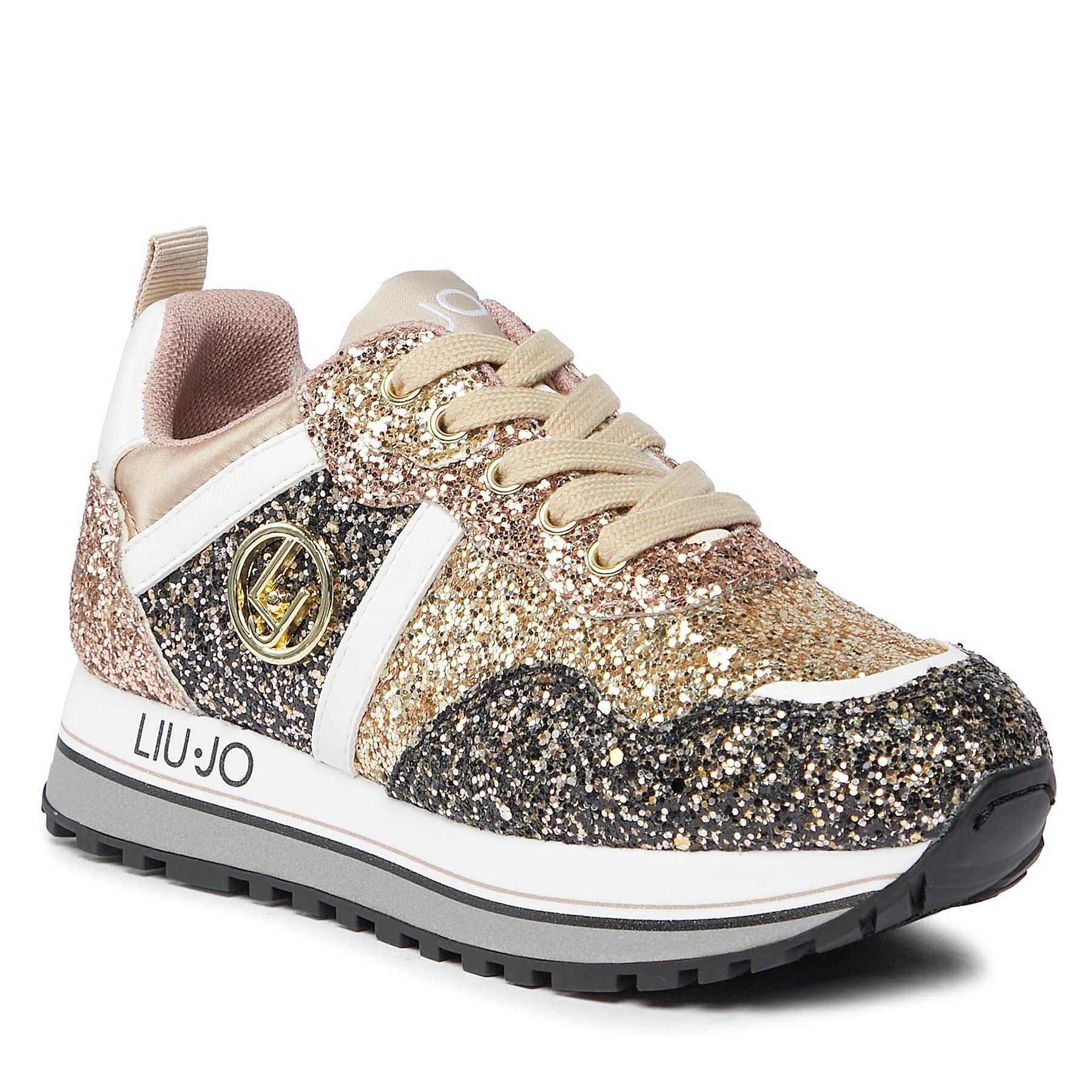 Sneakers Liu Jo Maxi Wonder Glitter 4F3301 TX007 S Goldfarben Sneakers Liu Jo Maxi Wonder Glitter 4F3301 TX007 S Goldfarben von Liu Jo