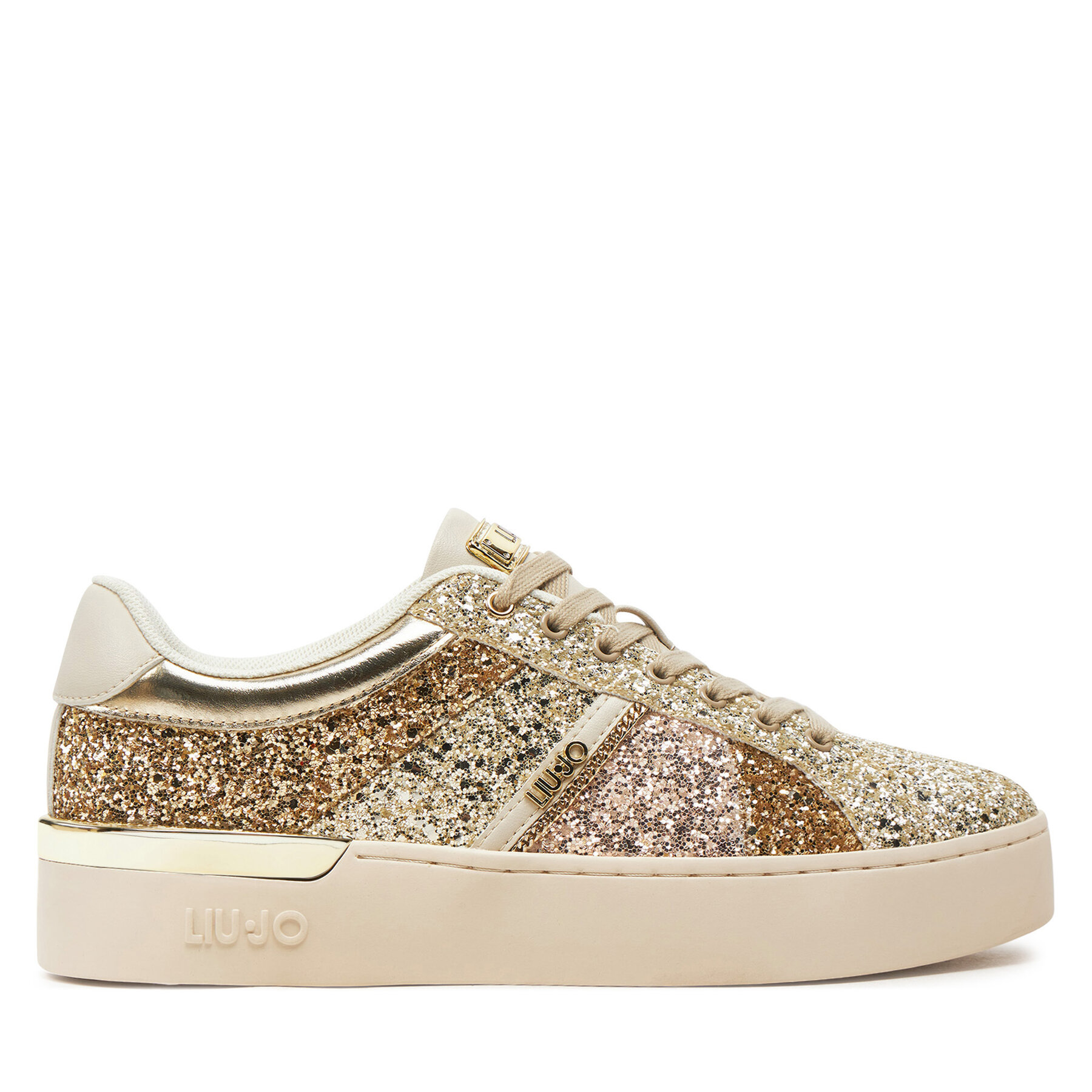 Sneakers Liu Jo Silvia 105 BF4087 TX007 Goldfarben Sneakers Liu Jo Silvia 105 BF4087 TX007 Goldfarben von Liu Jo