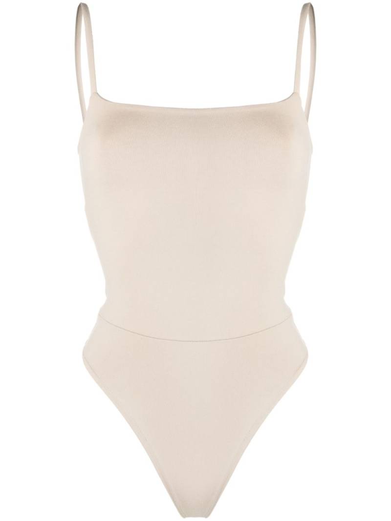 Live The Process Senti open-back leotard - Neutrals von Live The Process