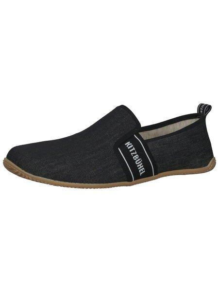 Hausschuhe Damen Charcoal Black 45 von Living Kitzbühel