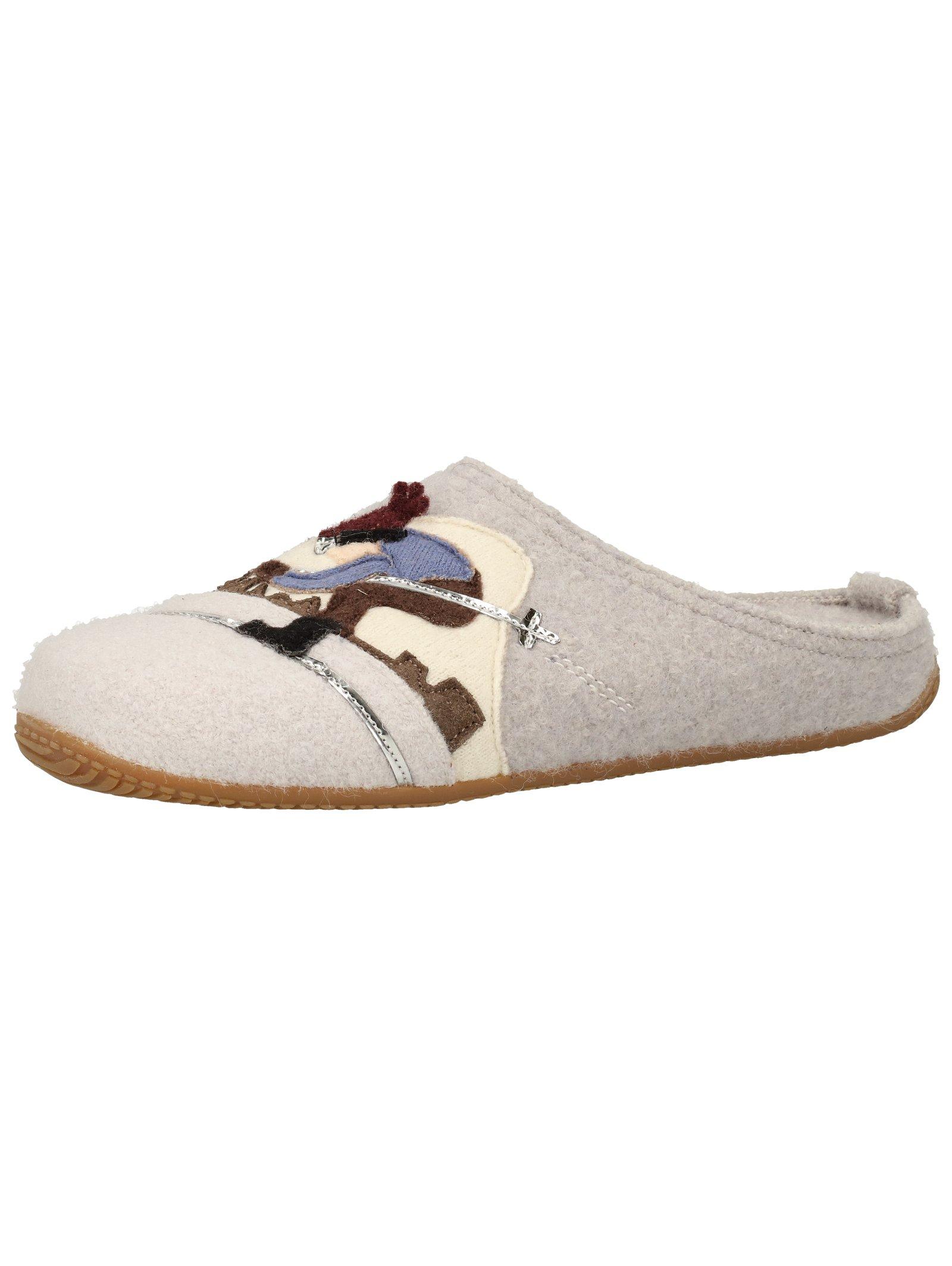 Hausschuhe Herren Beige 36 von Living Kitzbühel