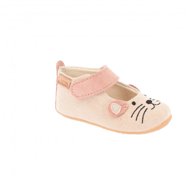 Living Kitzbühel - Baby's Ballerina Maus - Hüttenschuhe Gr 20;21;23 beige von Living Kitzbühel