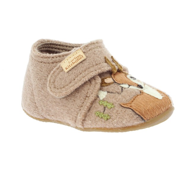 Living Kitzbühel - Baby's Klettschuh Rehkitz - Hüttenschuhe Gr 18 beige von Living Kitzbühel