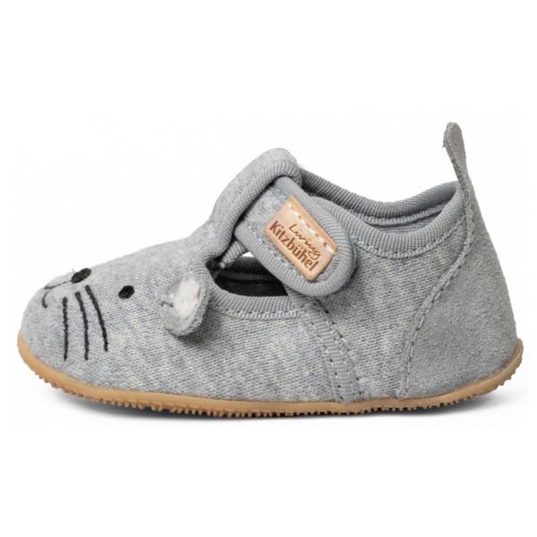 Living Kitzbühel - Baby's Mani Maus - Hüttenschuhe Gr 22 grau von Living Kitzbühel