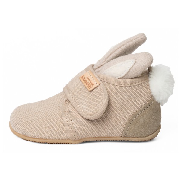 Living Kitzbühel - Kid's Babyklett Heinrich Hase - Hüttenschuhe Gr 20;21;22;23;24;25;26 grau von Living Kitzbühel