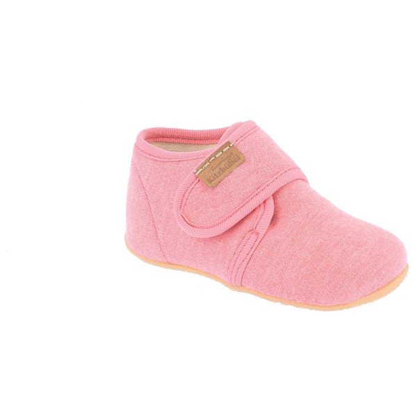 Living Kitzbühel - Kid's Babyklett Jersey Unifarben - Hüttenschuhe Gr 23 rosa von Living Kitzbühel