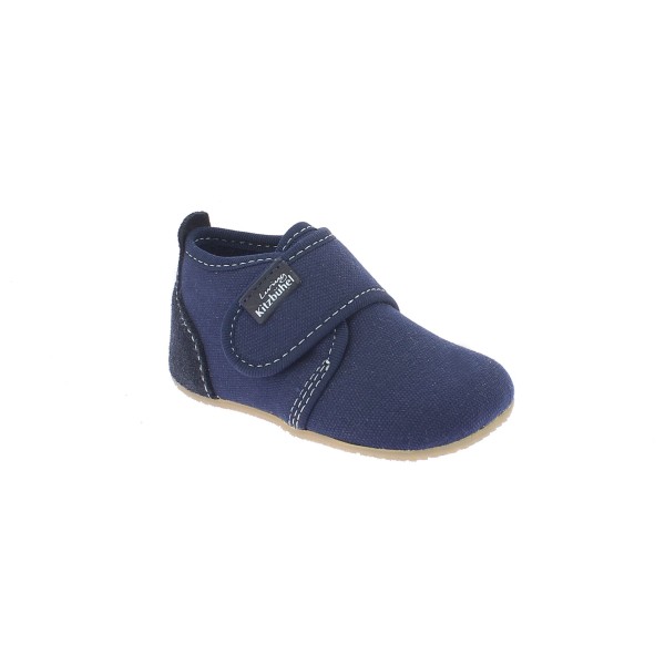 Living Kitzbühel - Kid's Babyklett Sterne - Hüttenschuhe Gr 21 blau von Living Kitzbühel