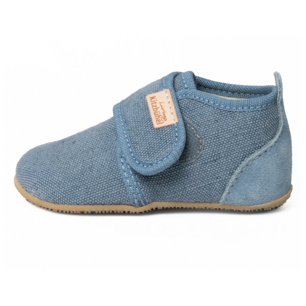 Living Kitzbühel - Kid's Babyklett Ulli Uni - Hüttenschuhe Gr 22 grau von Living Kitzbühel